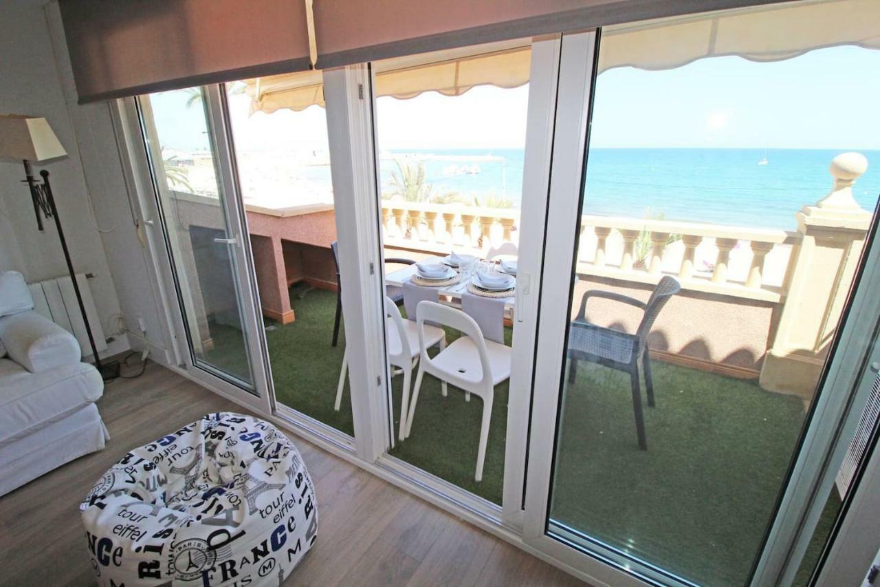 Ático duplex de lujo frente al mar 1ª linea playa Apartment El Campello Exterior foto