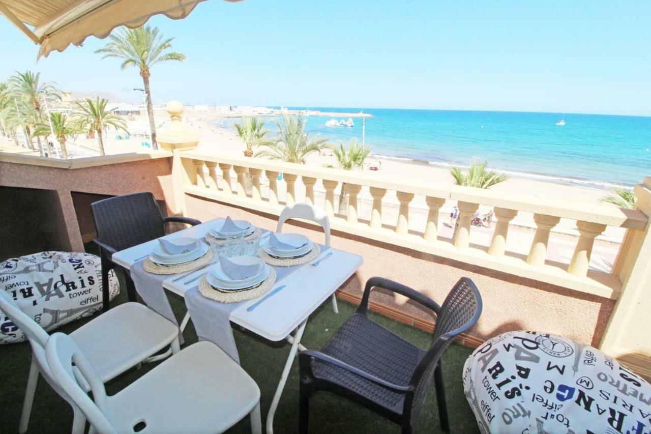 Ático duplex de lujo frente al mar 1ª linea playa Apartment El Campello Exterior foto